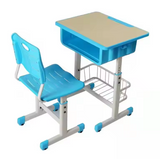 Height Adjustable Classroom Table w/ Storage W700 - Cantilevered | ALMA