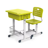 Height Adjustable Classroom Table w/ Storage W700 - Cantilevered | ALMA