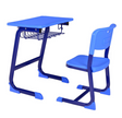  Height Adjustable; Classroom Table w/ Mesh Basket Storage W600 