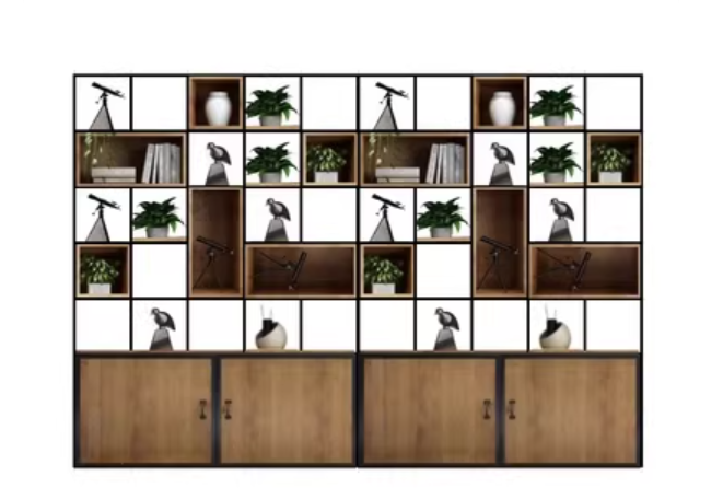 Industrial Metal Shelf Partitions | JOEY