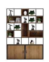 Industrial Metal Shelf Partitions | JOEY