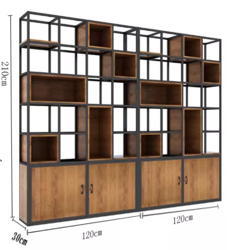Industrial Metal Shelf Partitions | JOEY