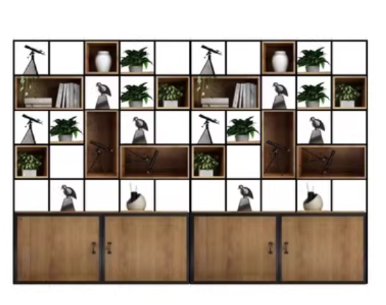 Industrial Metal Shelf Partitions | JOEY