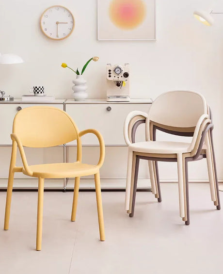 modern outdoor cafe and canteen chair