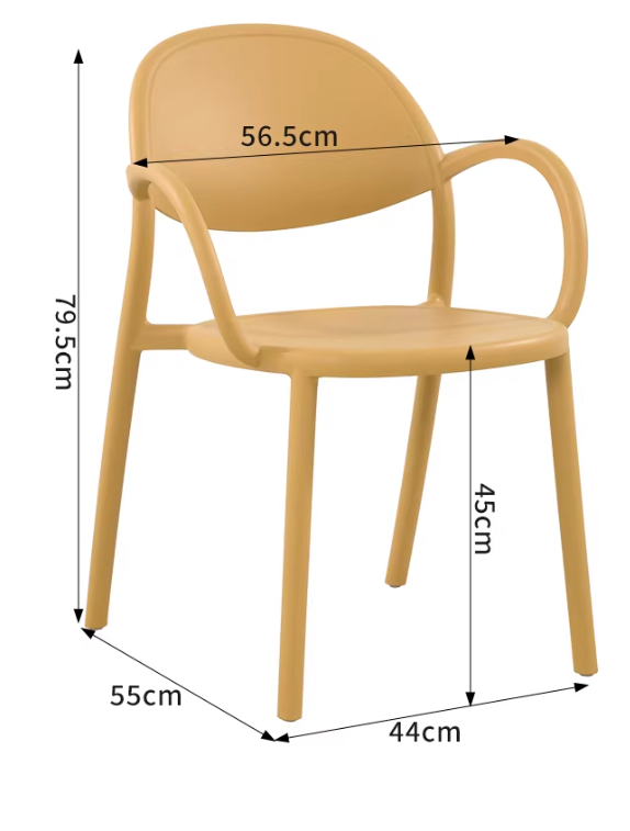 UV Stackable Outdoor Armchair | LIORA