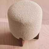 Bouclé Ottoman Stool | ARLO