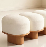 Vihaan modern lounge bench with high-resilience foam cushioning