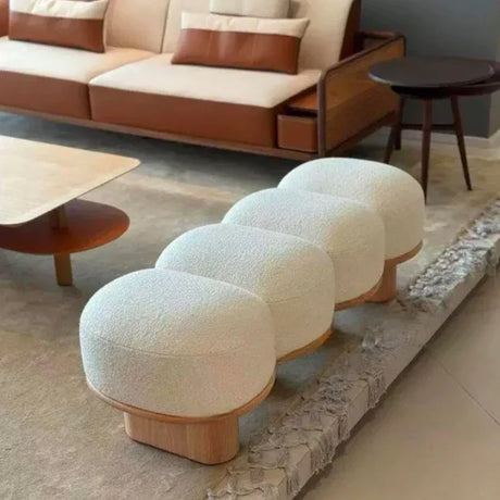 Modern Boucle Bench | VIHAAN