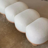 Modern Boucle Bench | VIHAAN