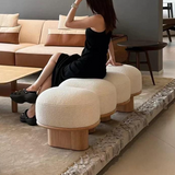 Modern Boucle Bench | VIHAAN