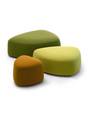 Kona modular lounge pouf arranged in a modern living room setting