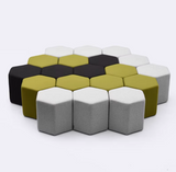 Hexagon Pouf / Stool | SHATKON