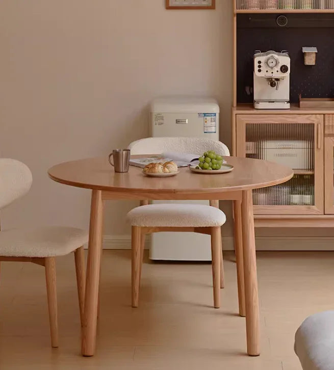 FAS oak round table