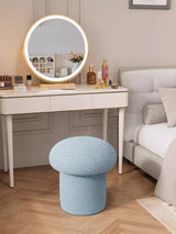 Mushroom Bouclé Pouf Stool | RITIKA