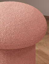 Mushroom Bouclé Pouf Stool | RITIKA