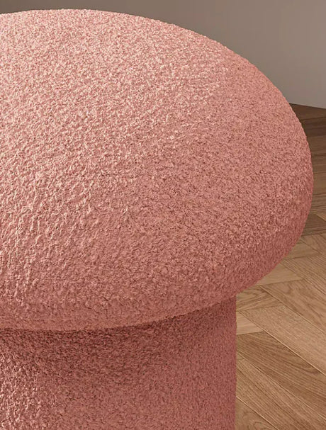 Mushroom Bouclé Pouf Stool | RITIKA