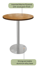 Gala Filo Dining round table for restaurant