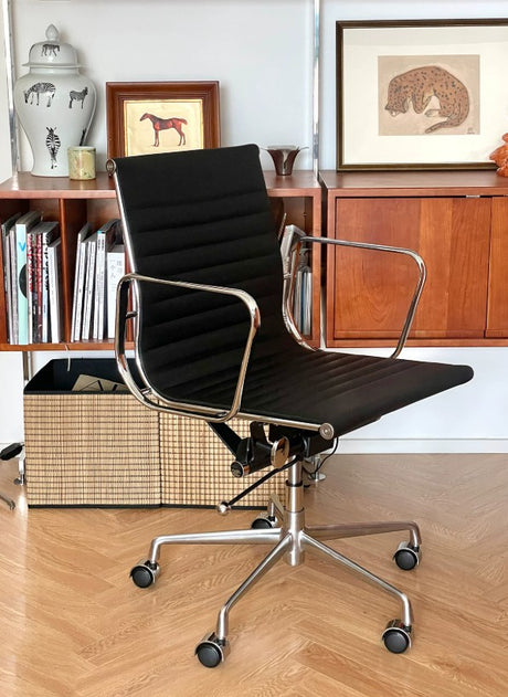 Eam aluminum midback ergonomic office chair