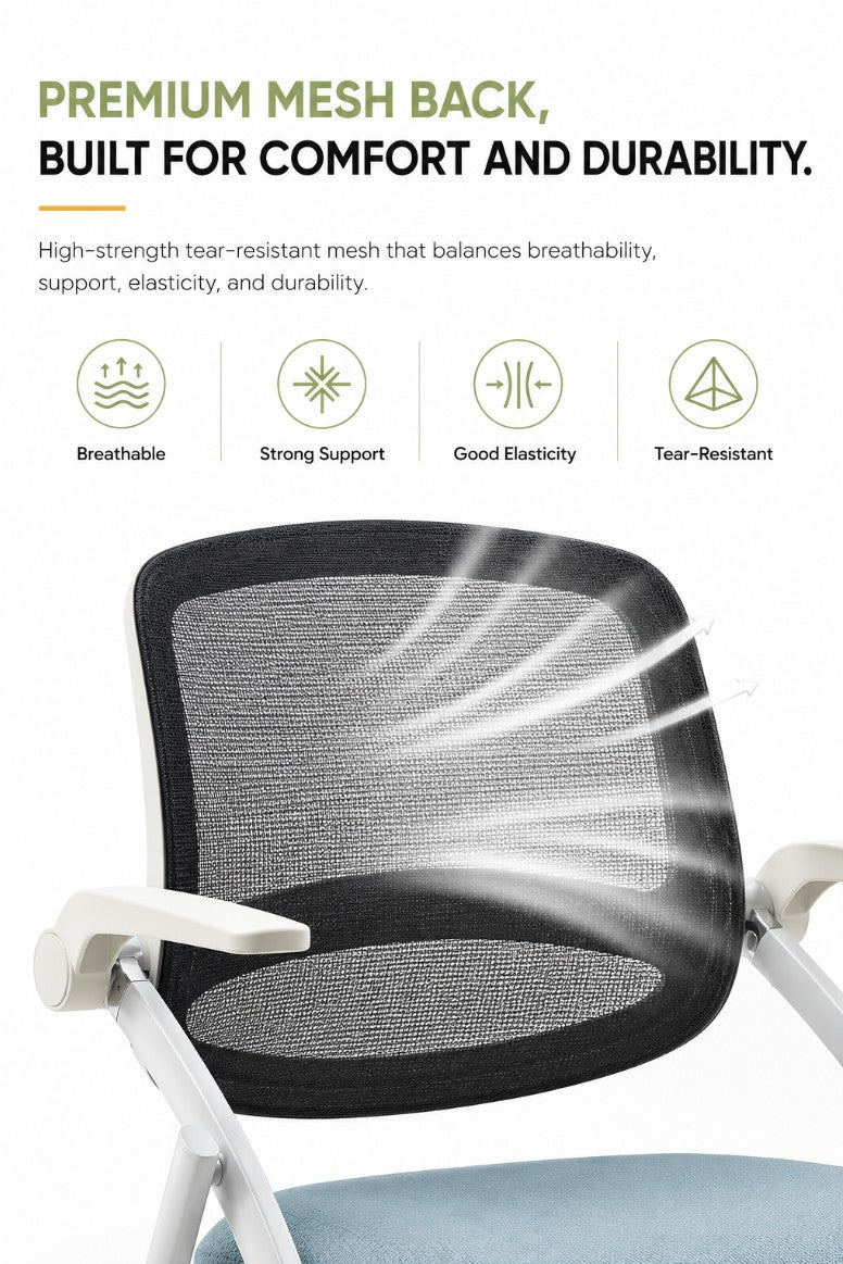 Training Armchair with Castors + Fixed Armrests + Tiltable Backrest | LIAM