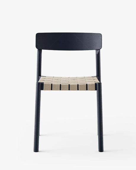 Dining Chair with Woven Seat | TONI