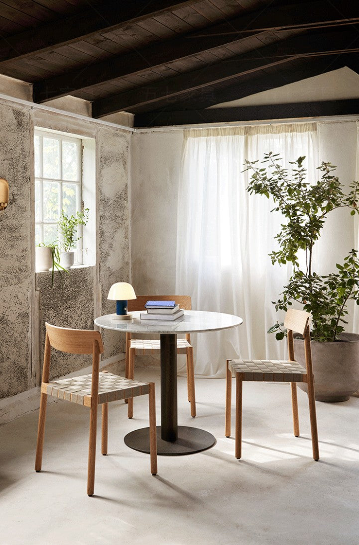 Bench with Woven Seat | TONI