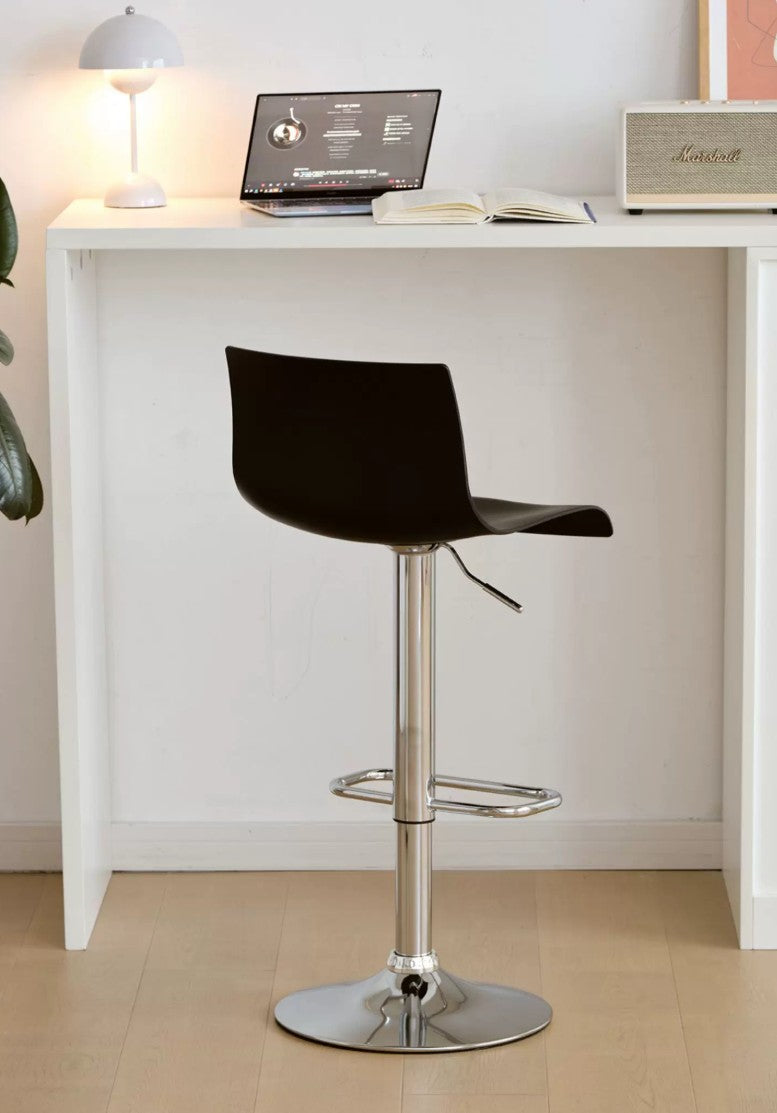 black bar stool