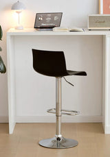 black bar stool