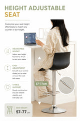Height Adjustable Bar Stool | KALI
