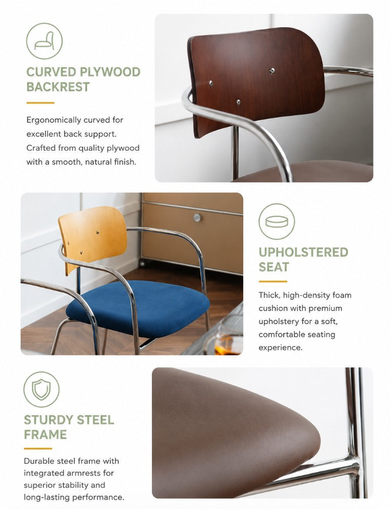 Stackable Dining Arm Chair | RIYA