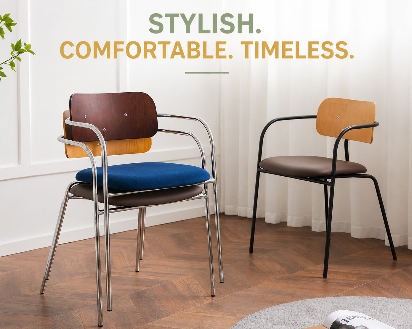 Stackable Dining Arm Chair | RIYA