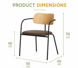 Stackable Dining Arm Chair | RIYA