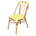 Elise Elma Outdoor side chair in Yellow