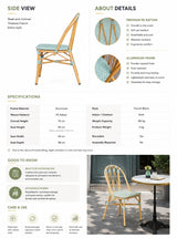Outdoor Dining Side Chair | ELMA