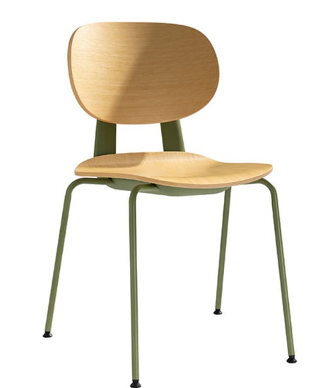 fin stackable dining chair for restaurants