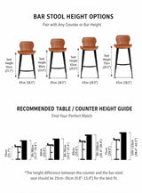 Ergonomic Bar Chair | AADI
