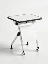 Foldable Training Table with Storage Rack and Wheels | RYAN
