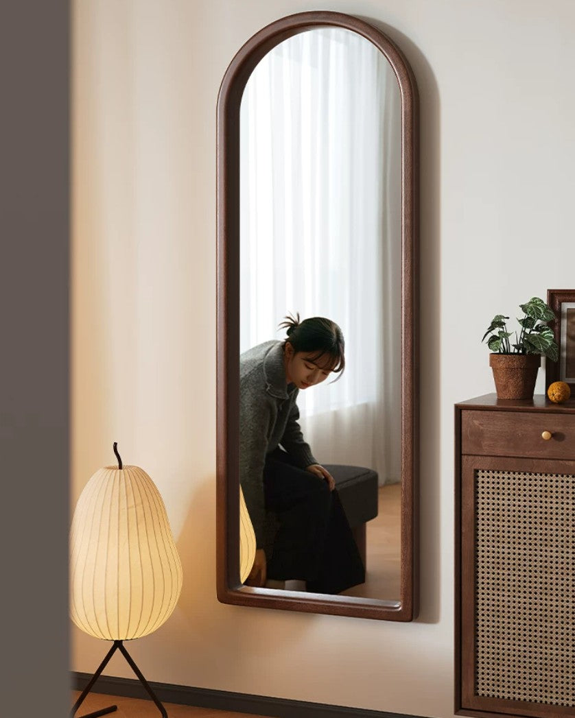 Arch Solid Wood Full-Length Mirror | MATHILDA