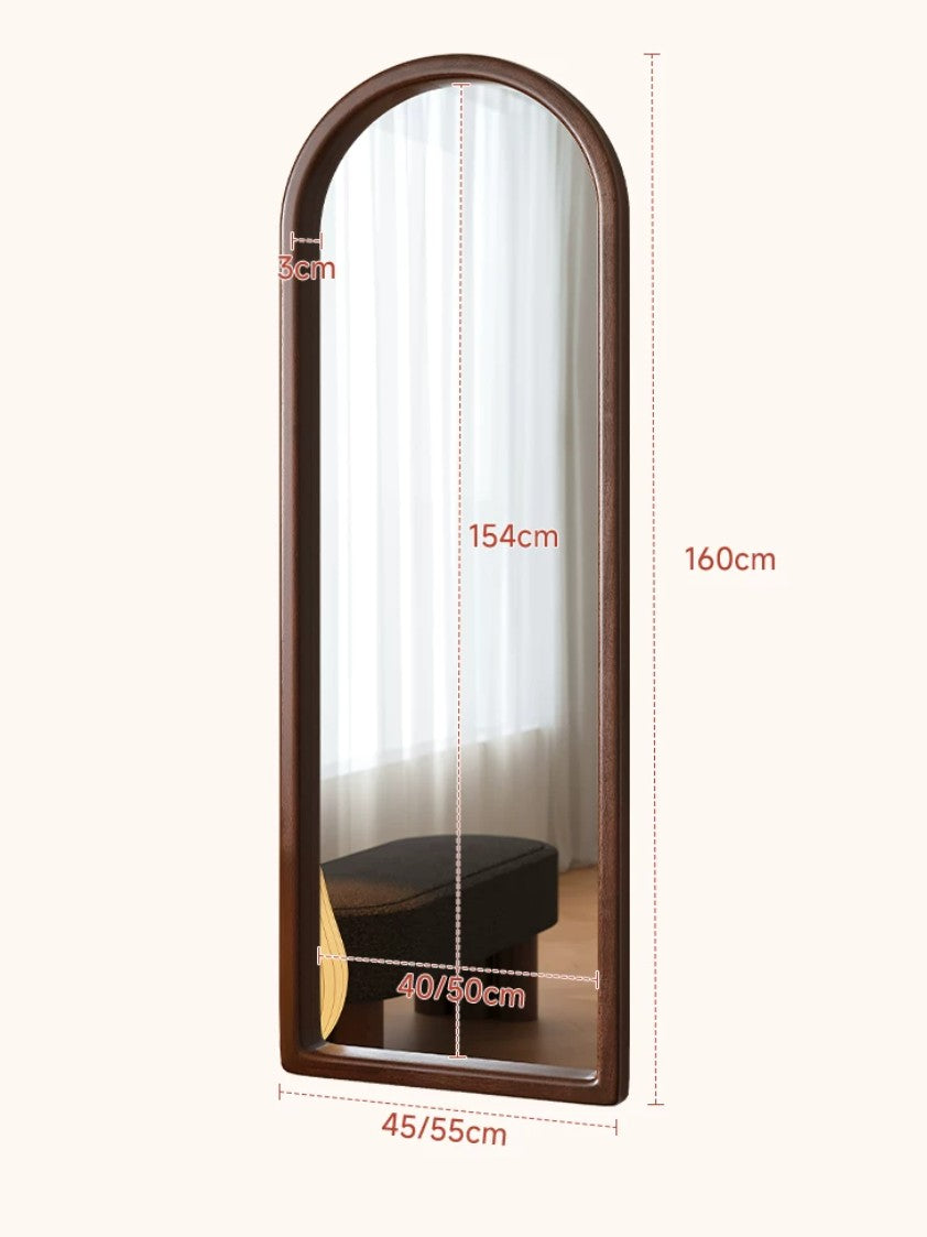 Arch Solid Wood Full-Length Mirror | MATHILDA