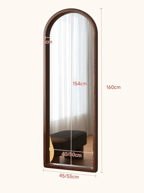 Arch Solid Wood Full-Length Mirror | MATHILDA