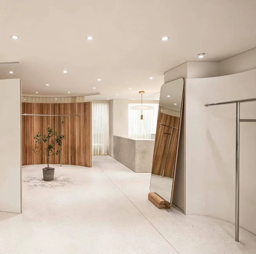 Singapore frameless full length mirror