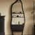black wavy full length mirror