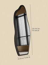 Wavy Floor & Wall Mirror | ANA