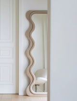Wavy Full-Length Floor Mirror | OLIVIA