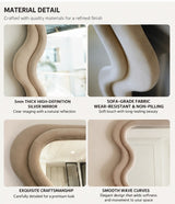 Wavy Full-Length Floor Mirror | OLIVIA