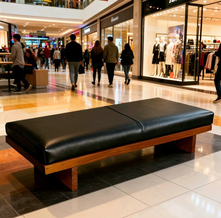 Wood Upholstered Dining Bench | UMA