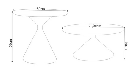 Round Coffee Table Dia50 | SOUK