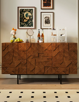 3 door sideboard cabinet