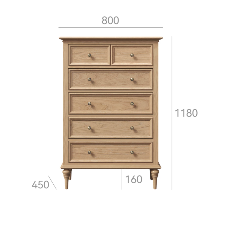 6-Drawer Chest of Drawers | FARIHIN