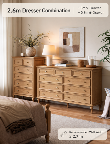 6-Drawer Chest of Drawers | FARIHIN