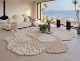 decorative floral carpet